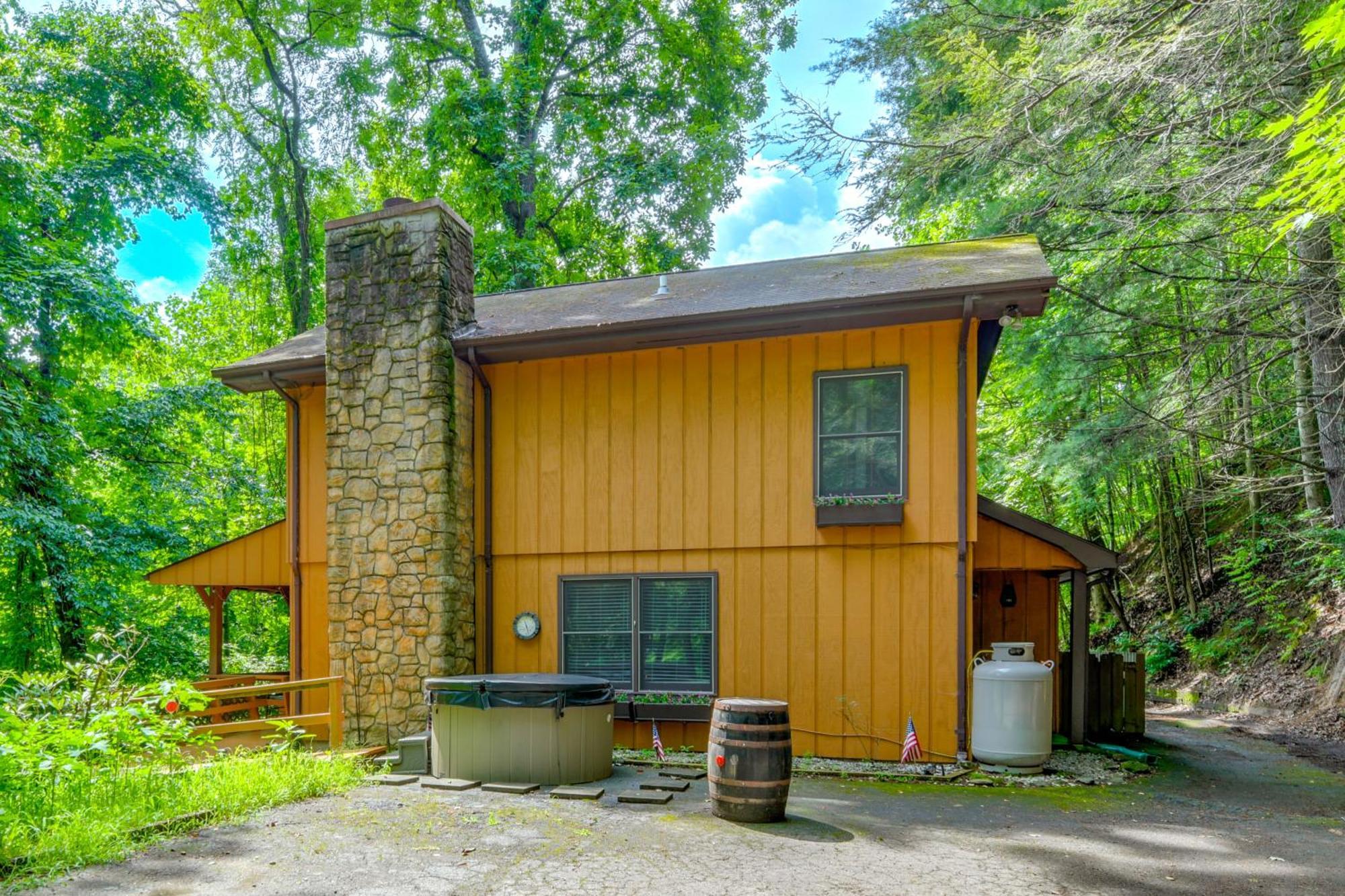 Maggie Valley Townhome In Smoky Mountain Foothills Eksteriør billede